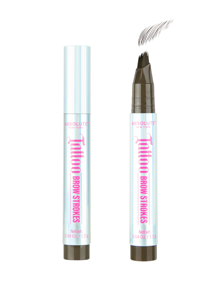 Absolute New York Tattoo Brow Strokes – Black Brown