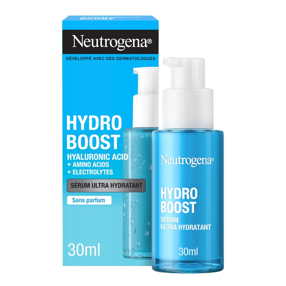 Neutrogena Hydro Boost Sérum Visage Hydratant à l’Acide Hyaluronique – 30 ml
