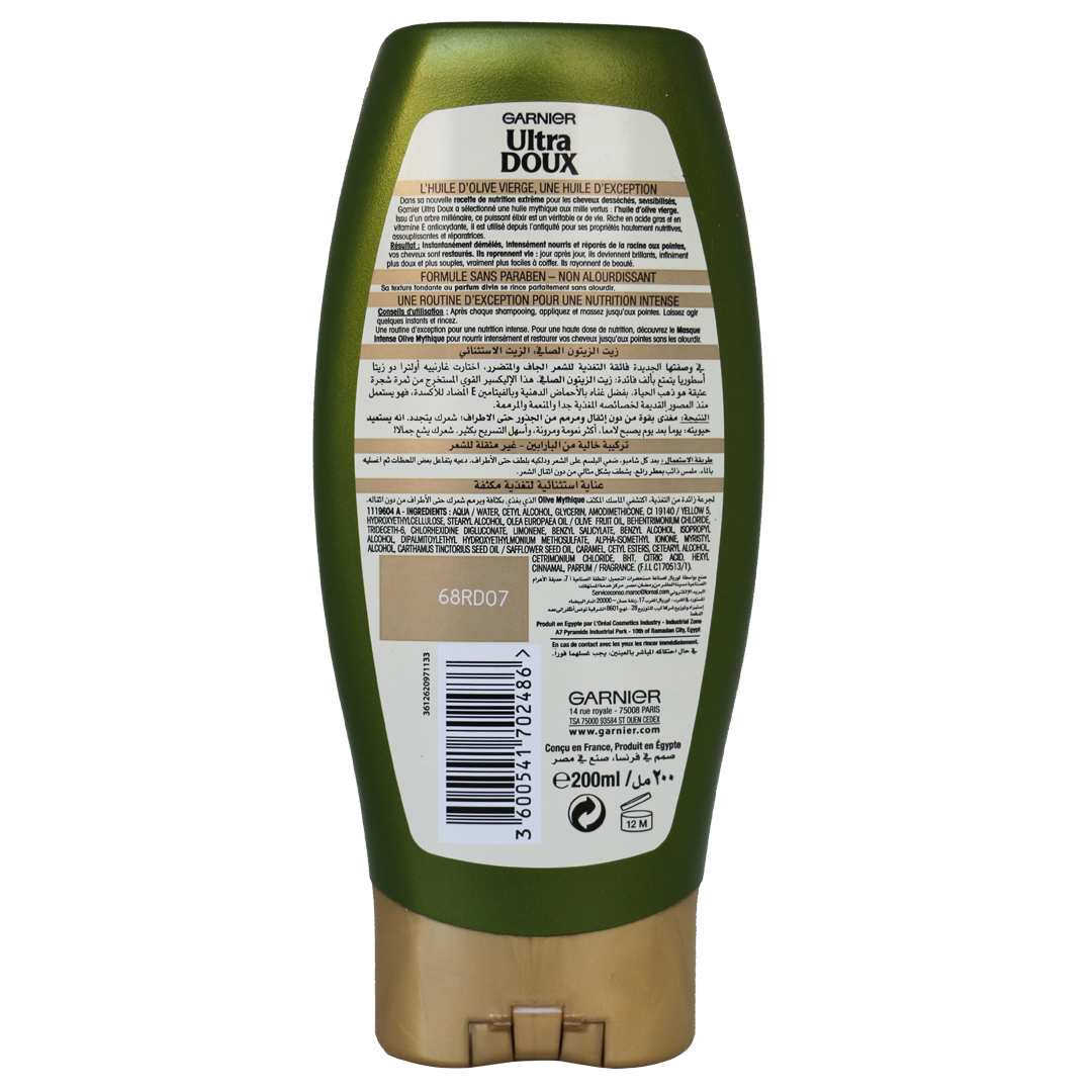 Ultra Doux – Après-shampooing Olive Mythique – 200 ml