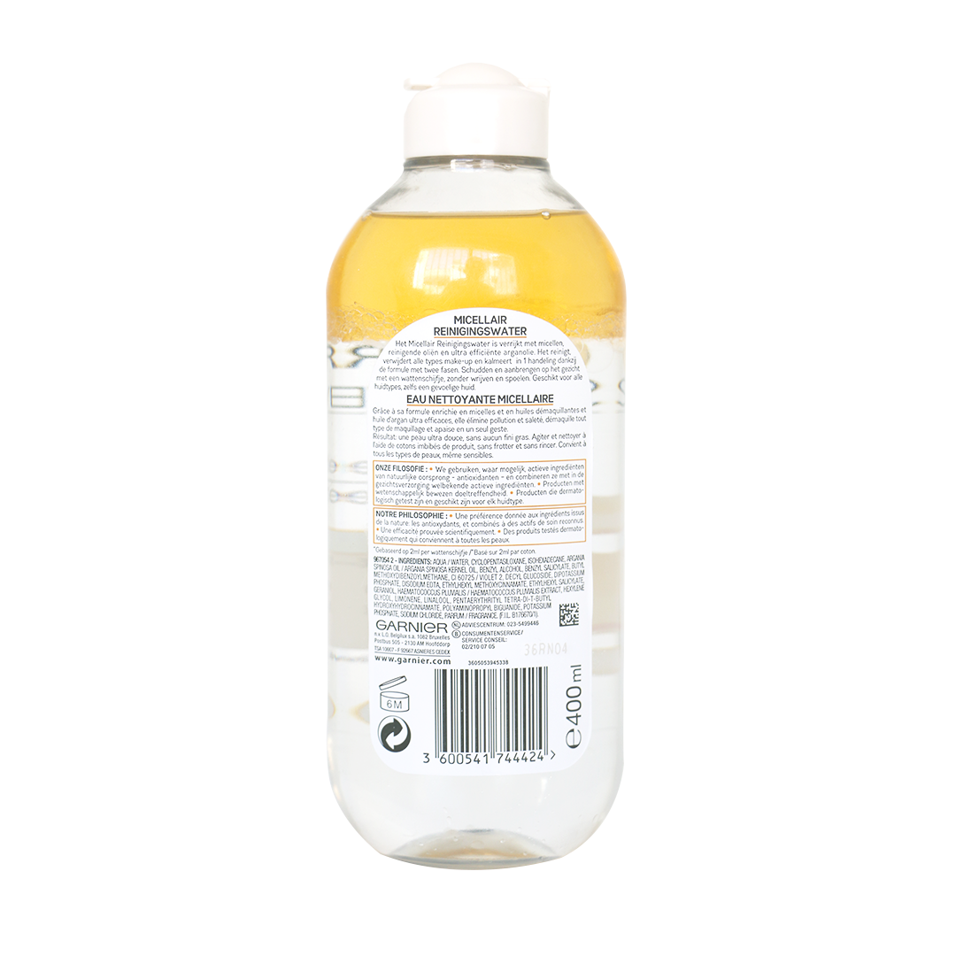 Garnier SkinActive – Eau Micellaire Biphasée – 400 ml