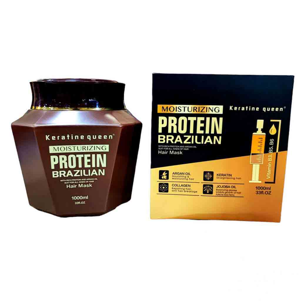 Keratin Queen Protein – Masque Brésilien – 1000 ml