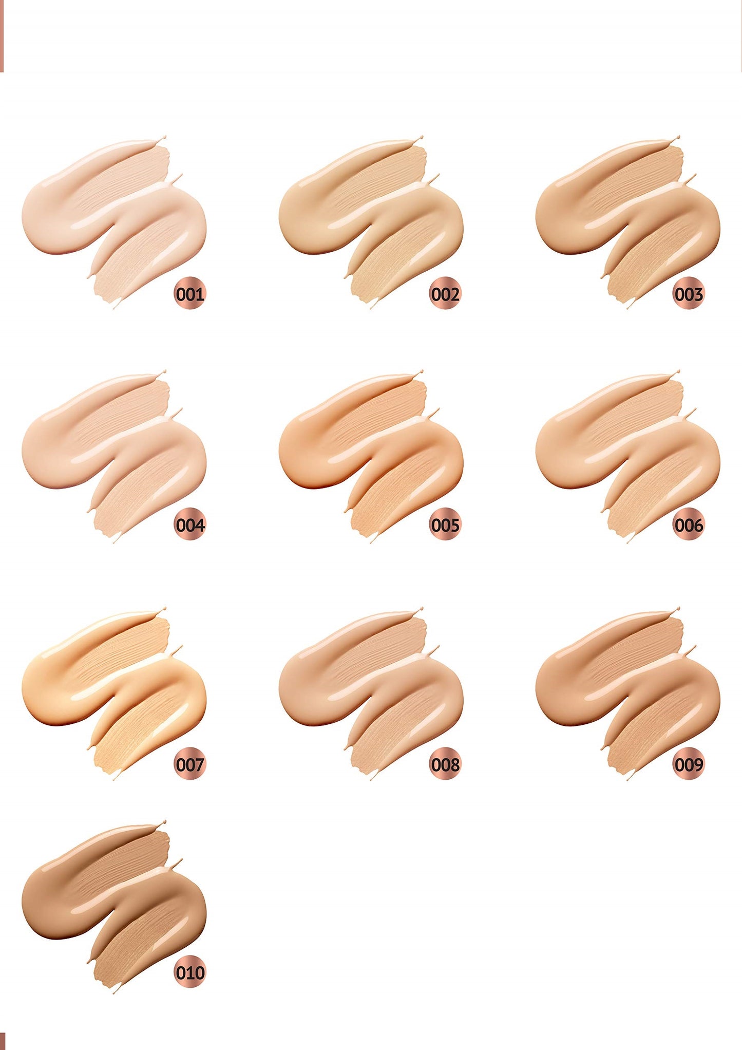 Topface Perfect Coverage Foundation