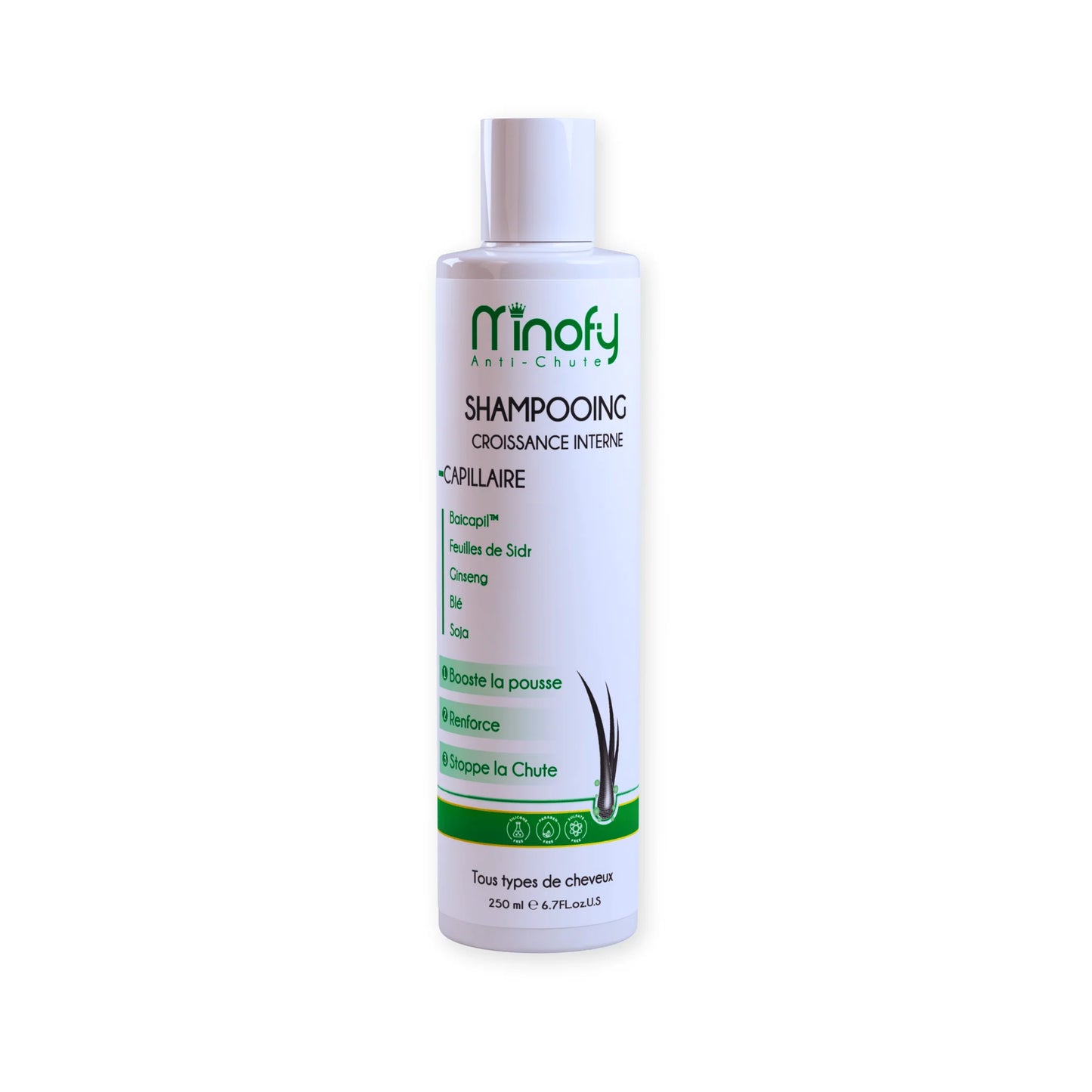 Minofy Shampooing Anti-Chute – 250 ml