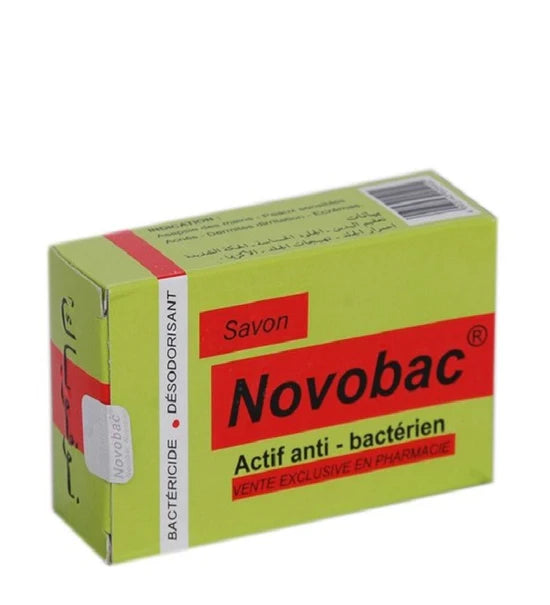 Novobac Savon Actif Anti-Bactérien – 100 g