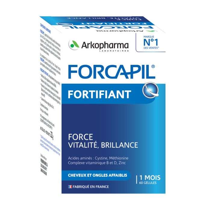 Forcapil Cheveux & Ongles – 60 gélules