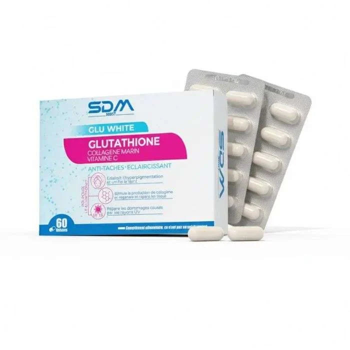 SDM Glu White Glutathione – 60 gélules