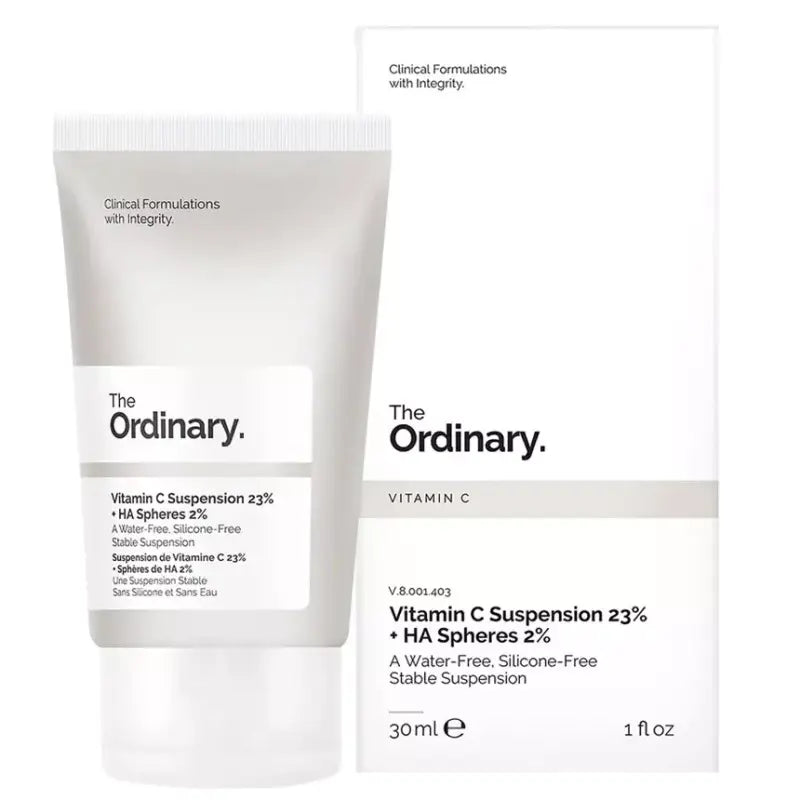 The Ordinary Suspension de Vitamine C 23% + Sphères de HA 2% – 30 ml