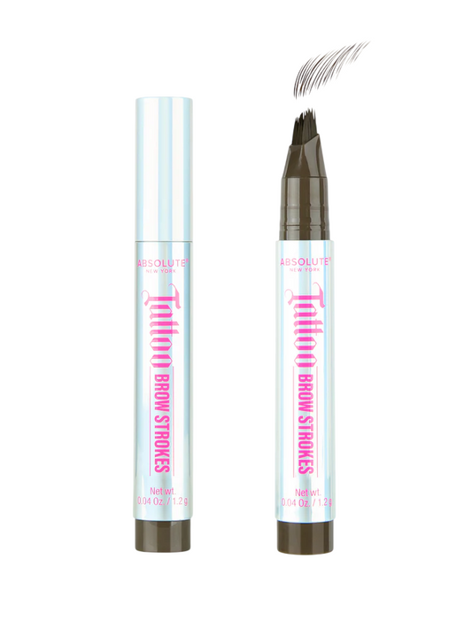 Absolute New York Tattoo Brow Strokes – Black Brown