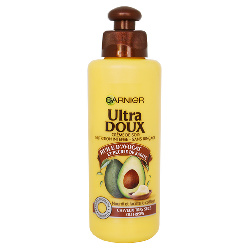 Ultra Doux – Soin sans rinçage à l’huile d’avocat et beurre de karité – 200 ml