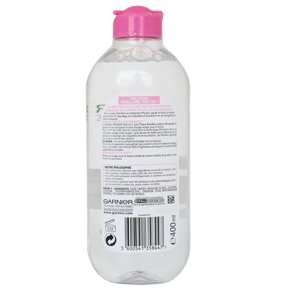 Garnier SkinActive – Eau Micellaire Peaux Sensibles – 400 ml