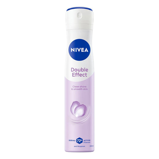 NIVEA Déodorant Femme Double Effect – Spray 200 ml