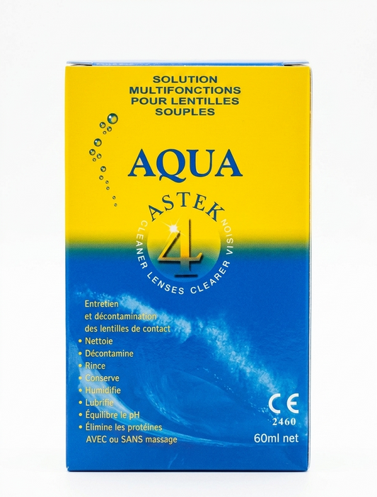 Aqua Solution pour Lentilles Yeux