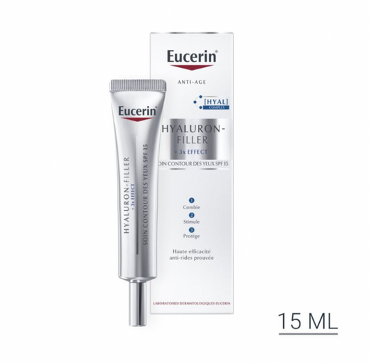 Eucerin Hyaluron-Filler Soin Contour des Yeux – 15 ml