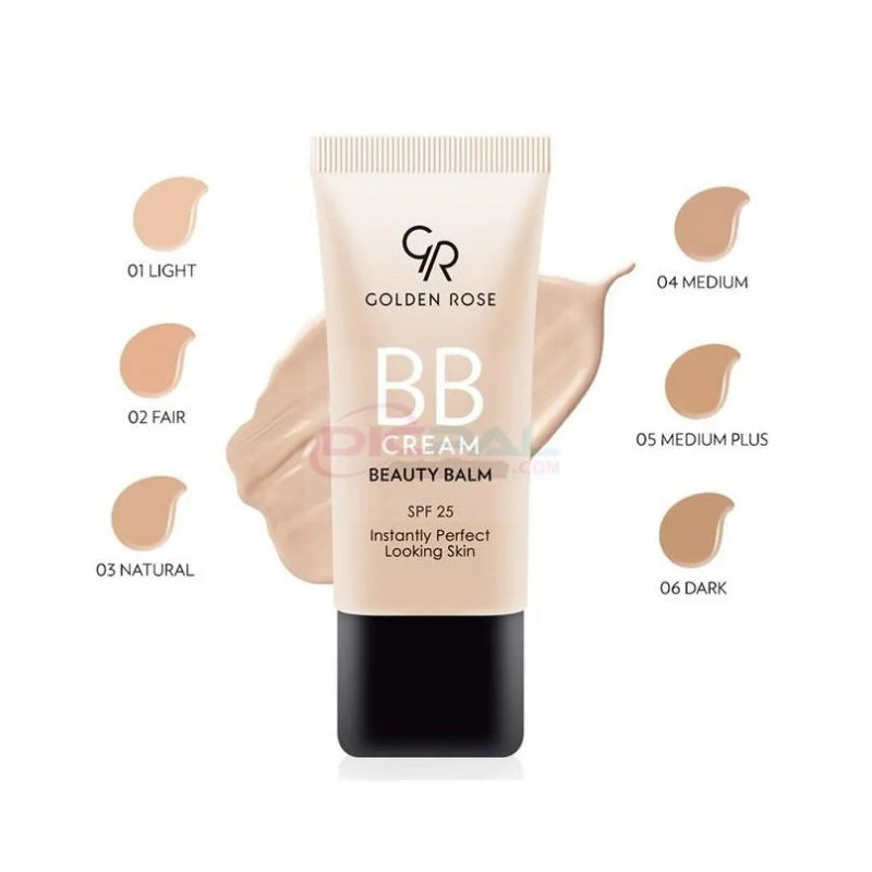 Golden Rose BB Cream SPF 25 Beauty Balm – 30 ml