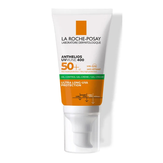 LA ROCHE-POSAY – Anthelios UVMUNE 400 Gel-Crème Solaire Oil-Control SPF50+ – 50ml