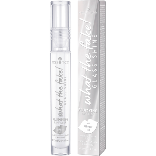 Essence What The Fake! Glass Shine Plumping Lip Filler – 01 Oh So Glassy