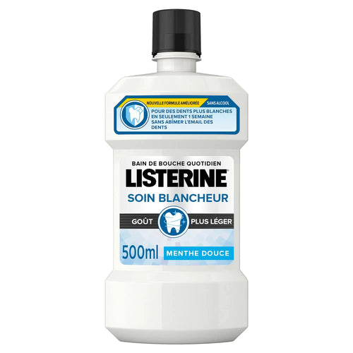 Listerine Bain de Bouche Soin Blancheur – 500 ml