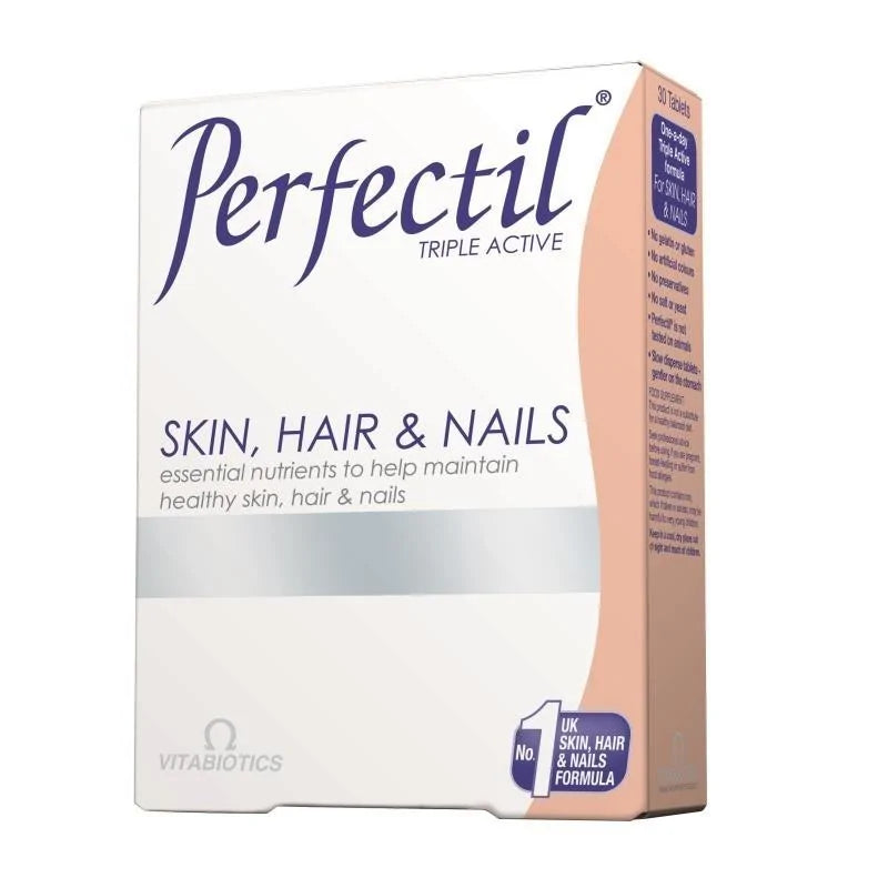 Perfectil Triple Action Peau, Cheveux & Ongles – 30 comprimés