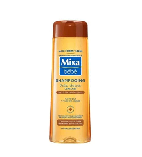 Mixa Bébé – Shampoing Karité Démêlant Très Doux – 300 ml